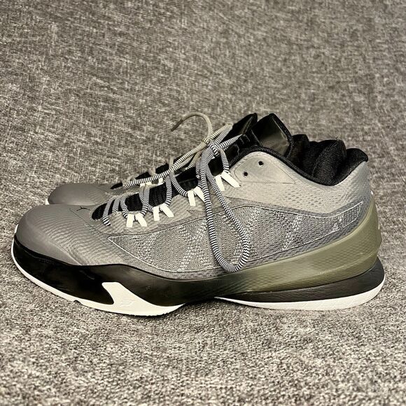 Nike Air Jordan CP3 VIII, Size 8 gray grey black, 684855-003, Chris Paul 2014 - Picture 7 of 14